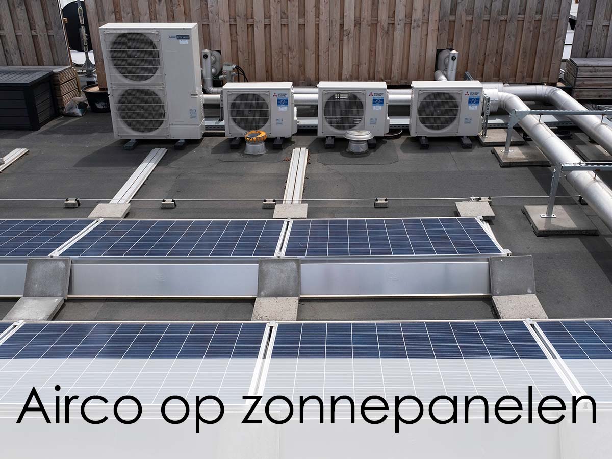 airco op zonnepanelen