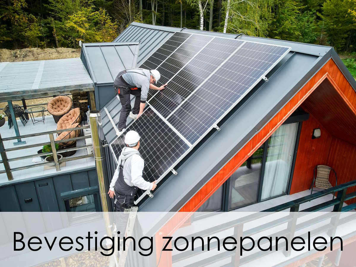 Bevestiging zonnepanelen