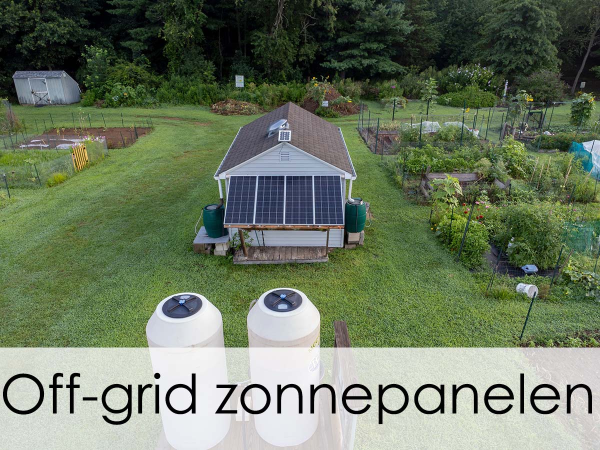 off-grid zonnepanelen